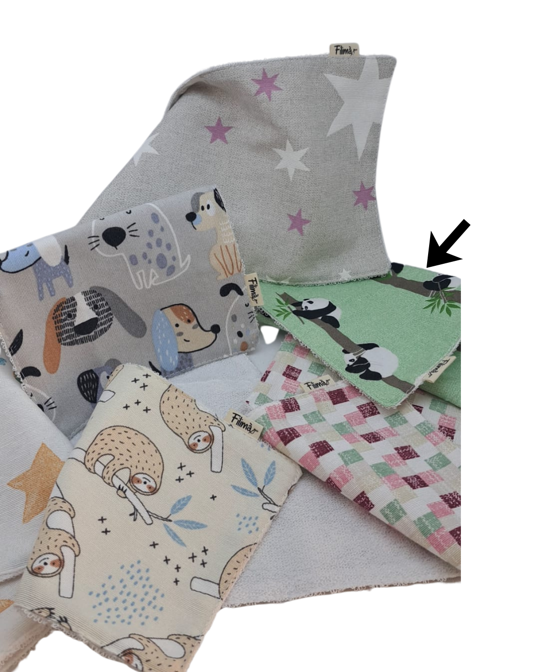 Pak de 3 Tovalloletes de lactància