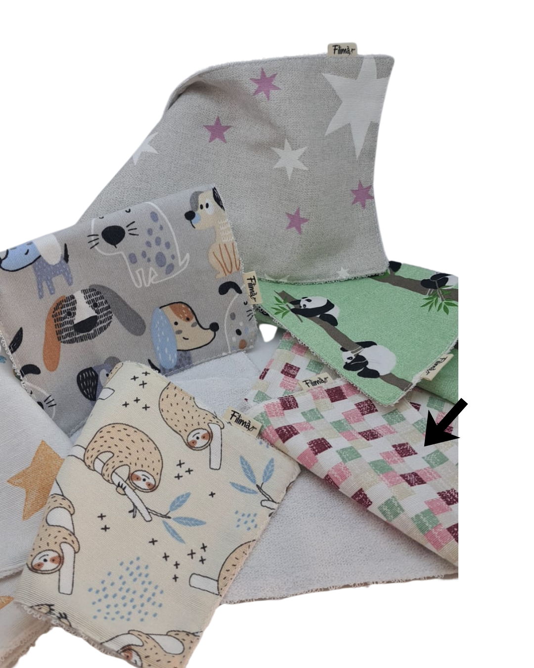 Pak de 3 Tovalloletes de lactància