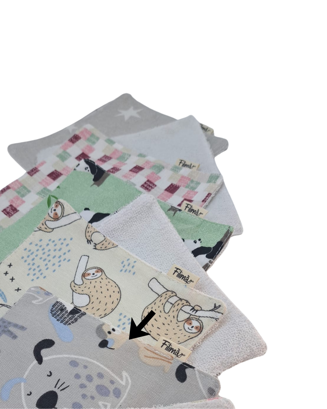 Pak de 3 Tovalloletes de lactància