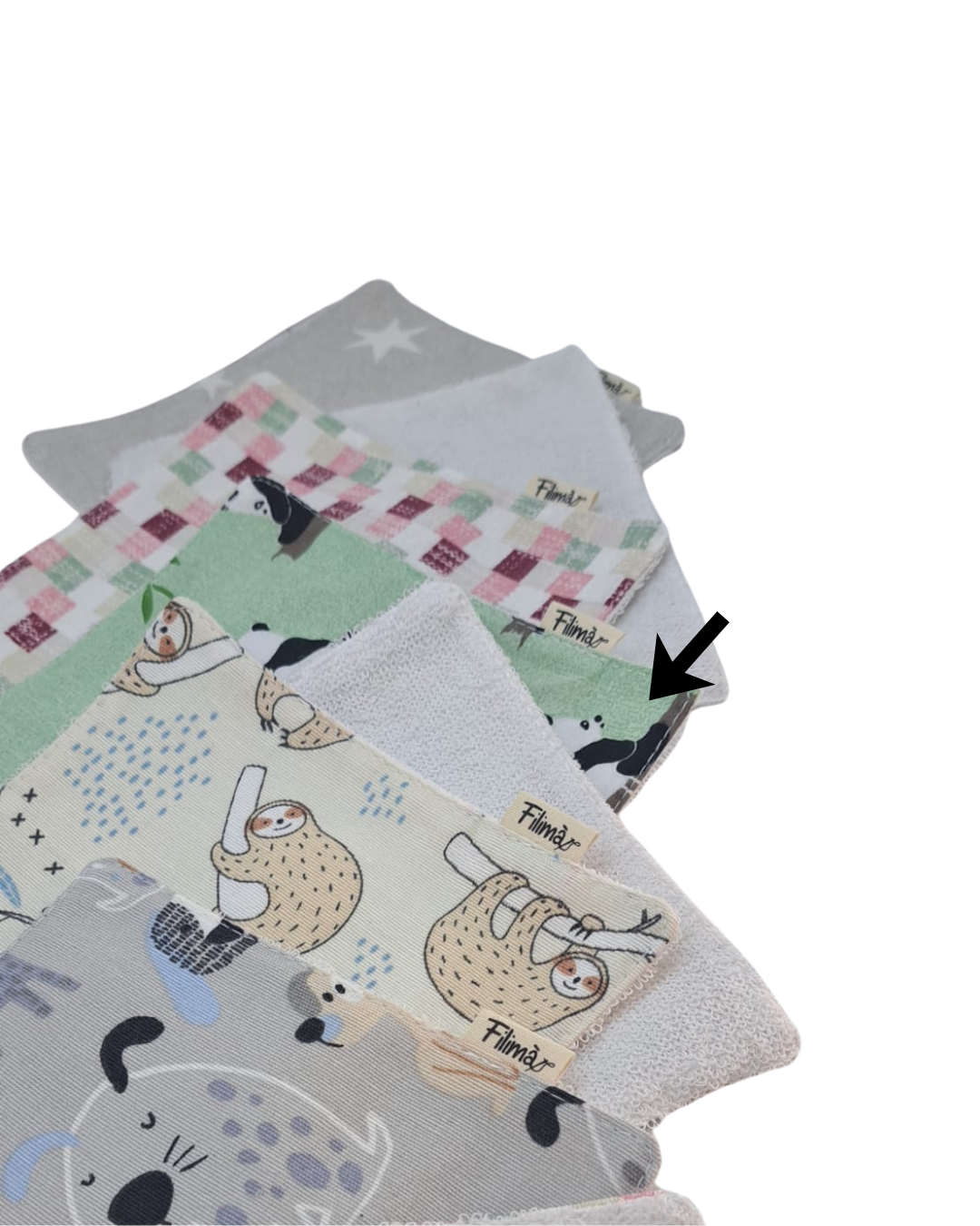 Pak de 3 Tovalloletes de lactància