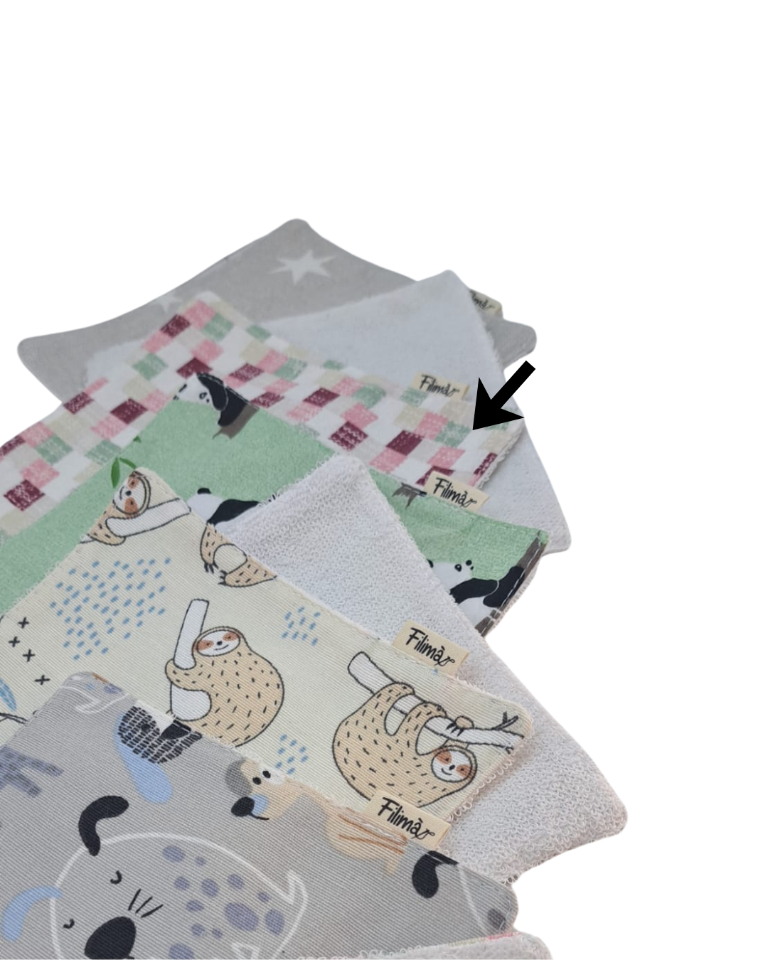 Pak de 3 Tovalloletes de lactància