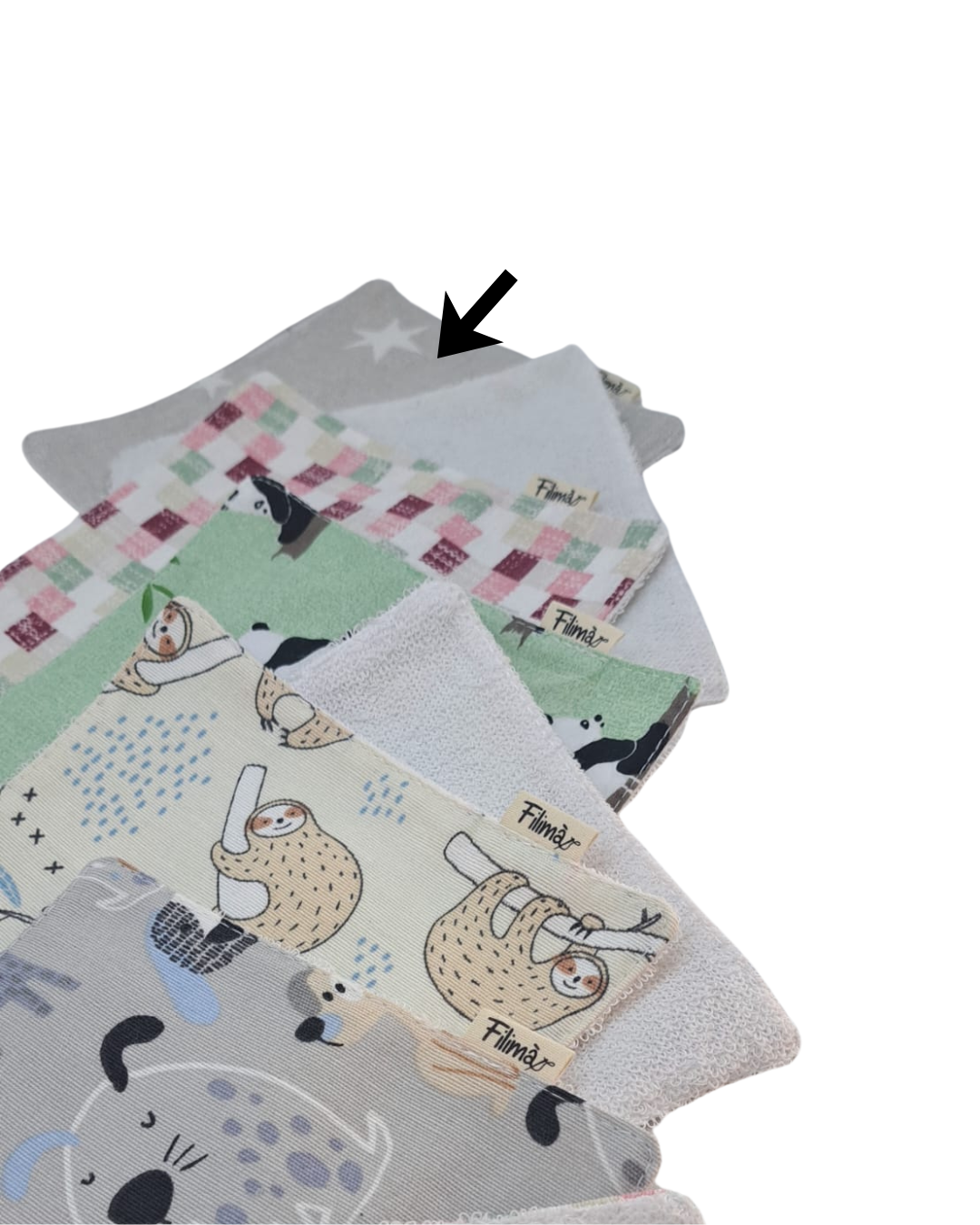 Pak de 3 Tovalloletes de lactància