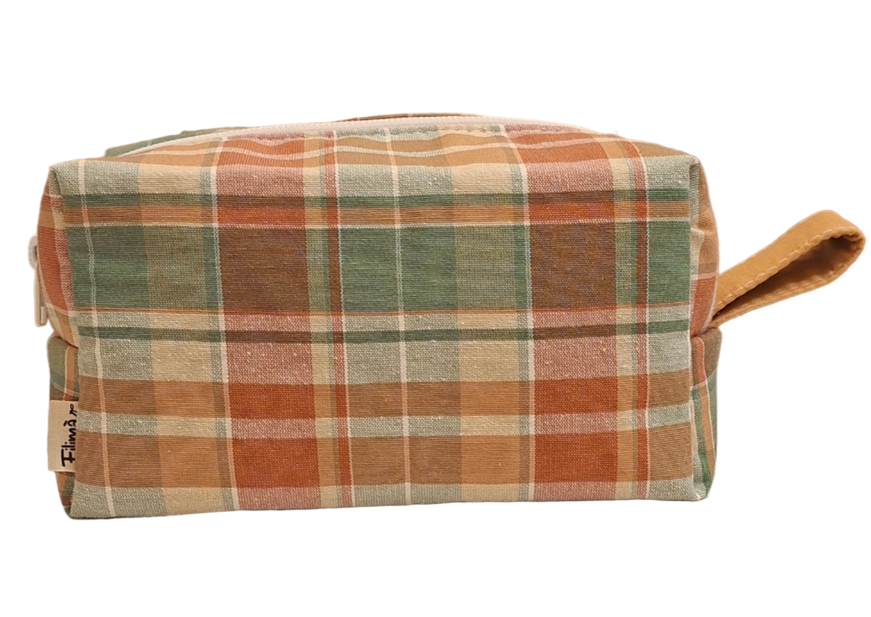 Necesser de tela quadrat